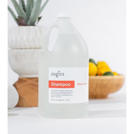 ZOGICS Shampoo, Citrus and Aloe, 1 gallon SCA128-Single